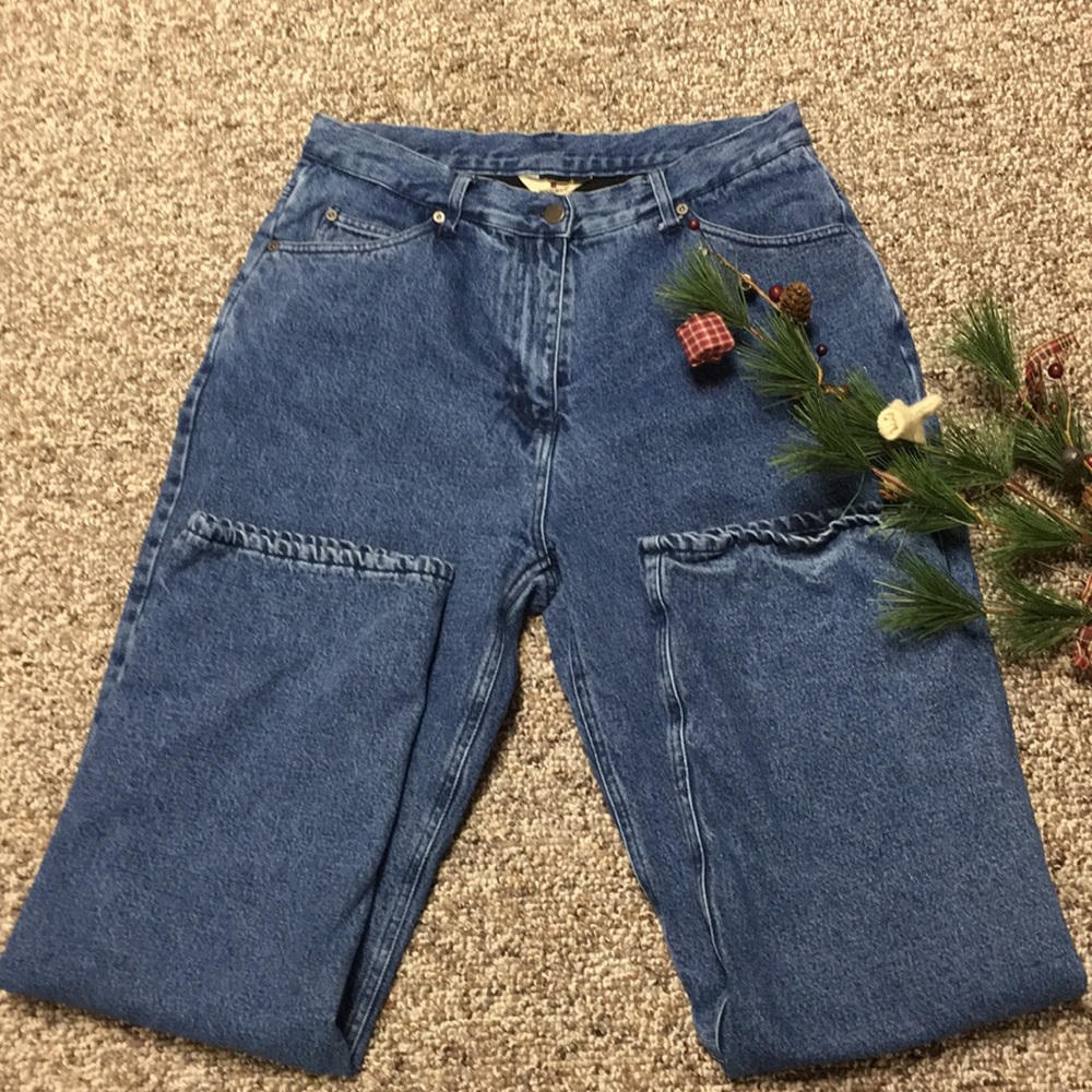 Final! Woolrich fleece lined jeans EUC 30” waist